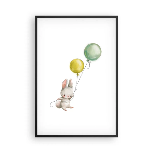 Poszter fehér keretben - Én is repülök! - 61x91 cm