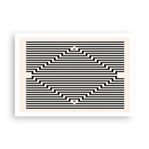 Poszter - Geometrikus illúzió - 100x70 cm