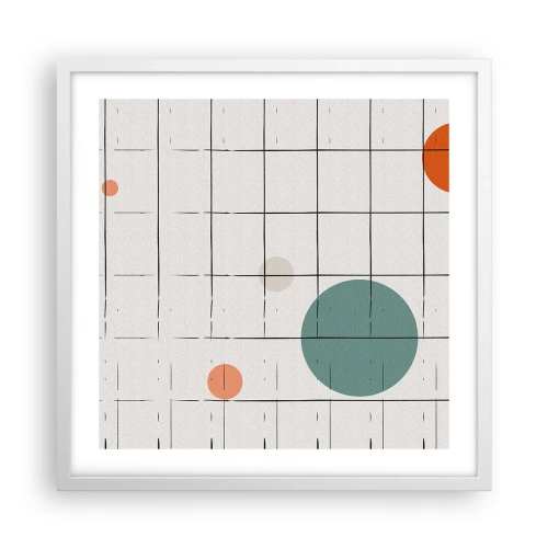 Poszter fekete keretben - Csapdába esve. Mi vagy ők? - 50x50 cm