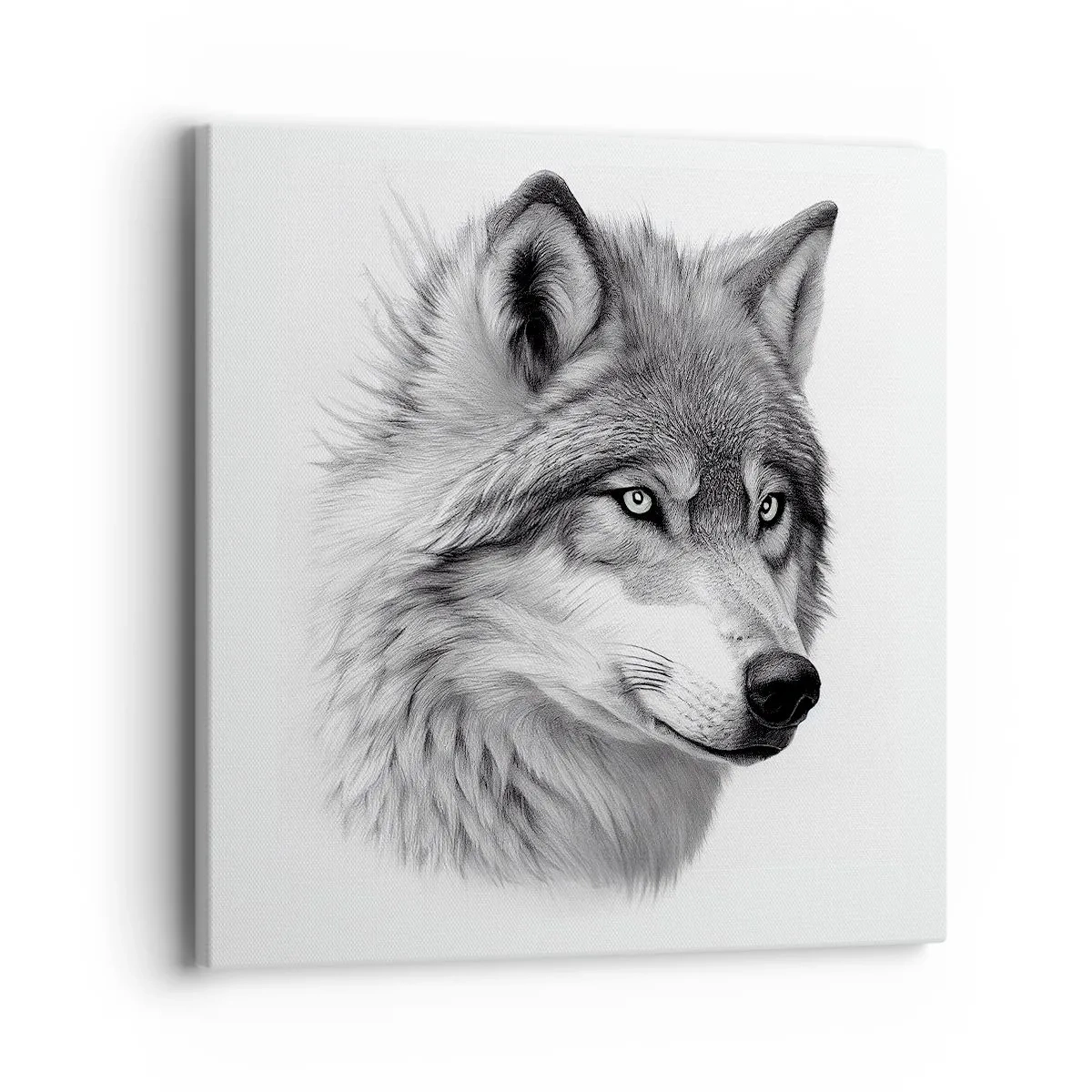 Vászonkép - Alfa - kétségtelenül - 40x40 cm