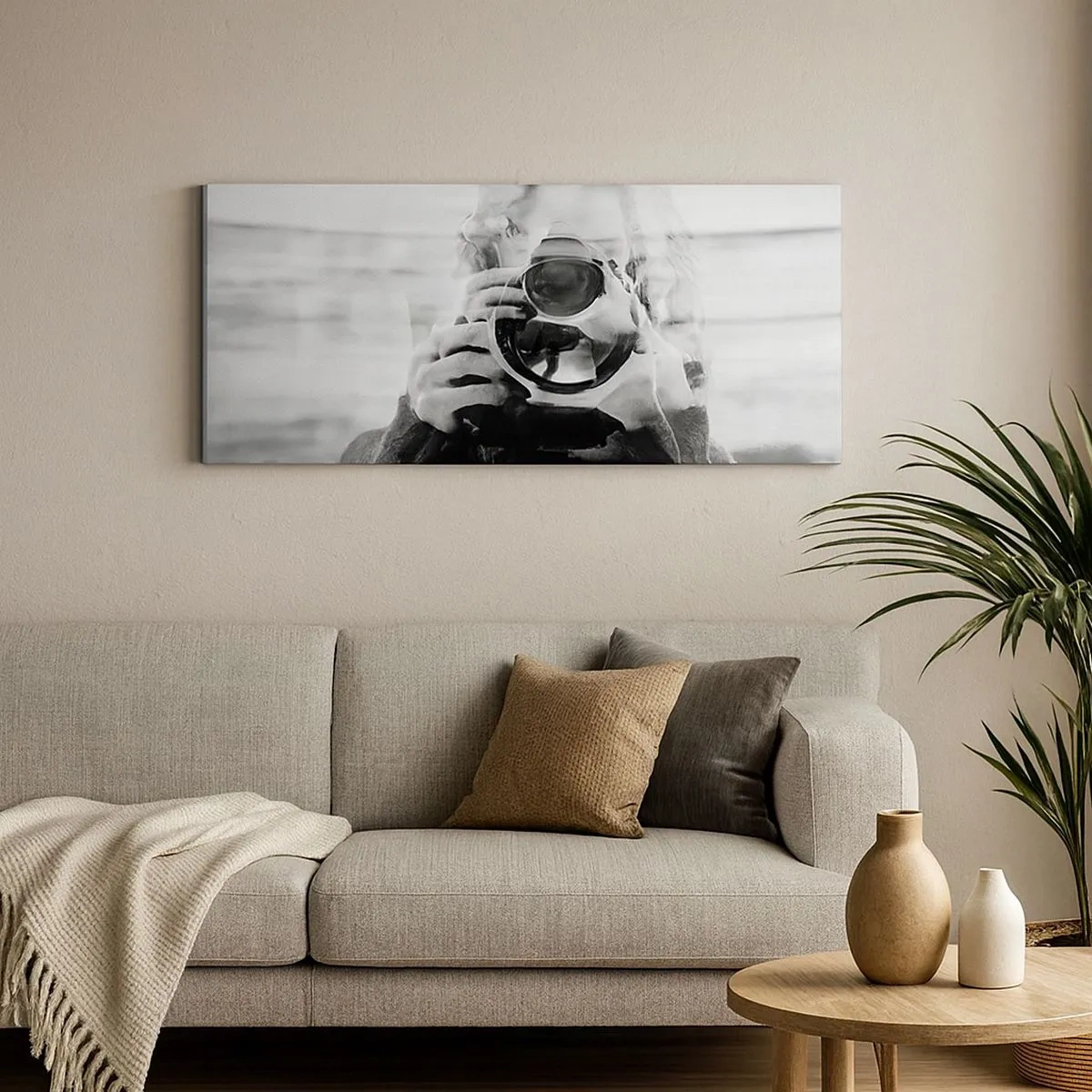 Vászonkép - Alkotó meg ez eszköze - 100x40 cm