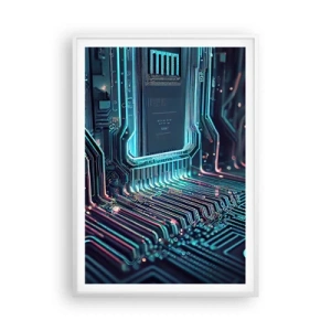 Poszter fekete keretben - Úgy gondolom... - 70x100 cm