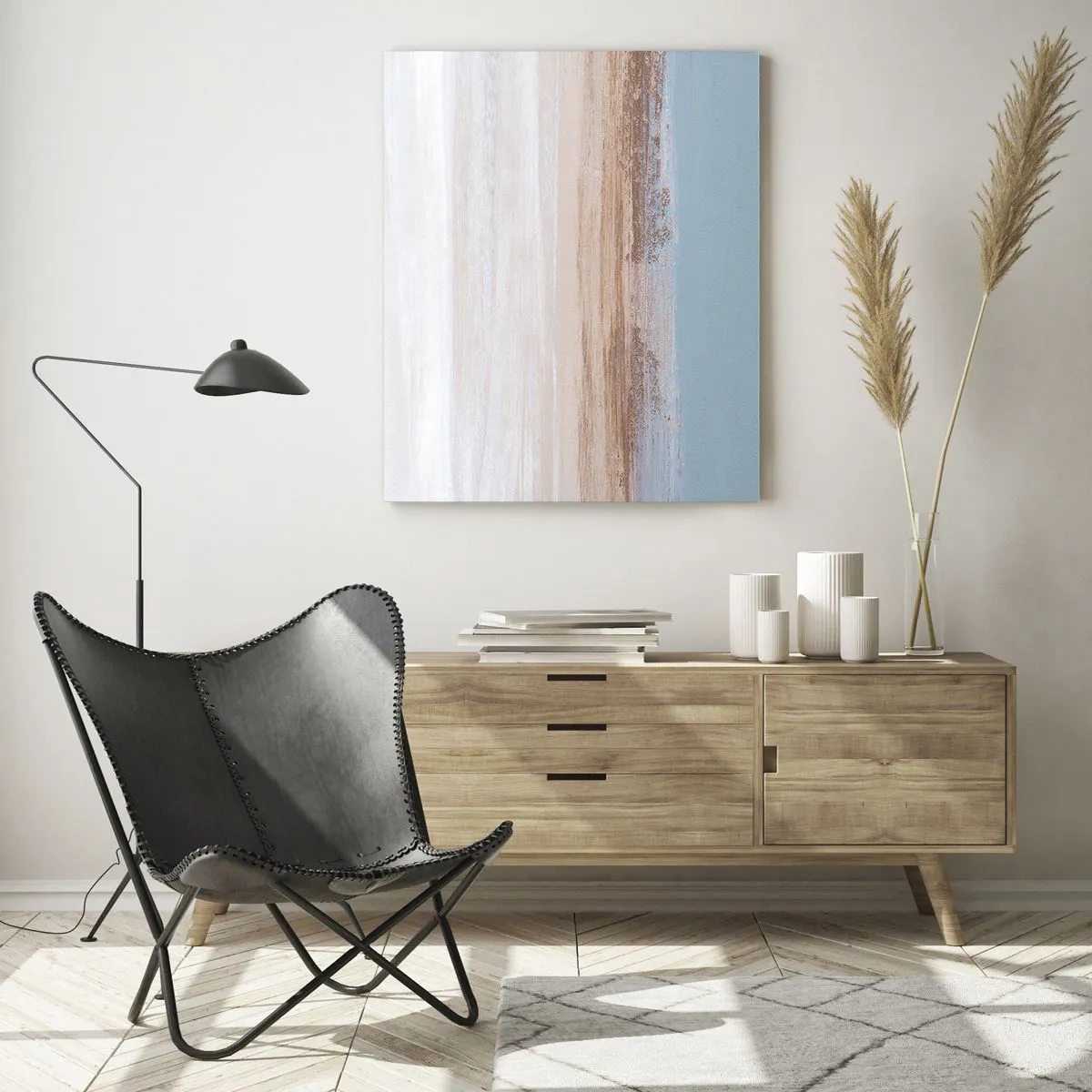 Üveg kép - Többértelmű tájkép - 50x70 cm