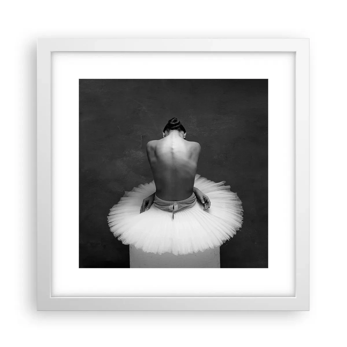 Poszter fekete keretben - Épp virágzik - 30x30 cm