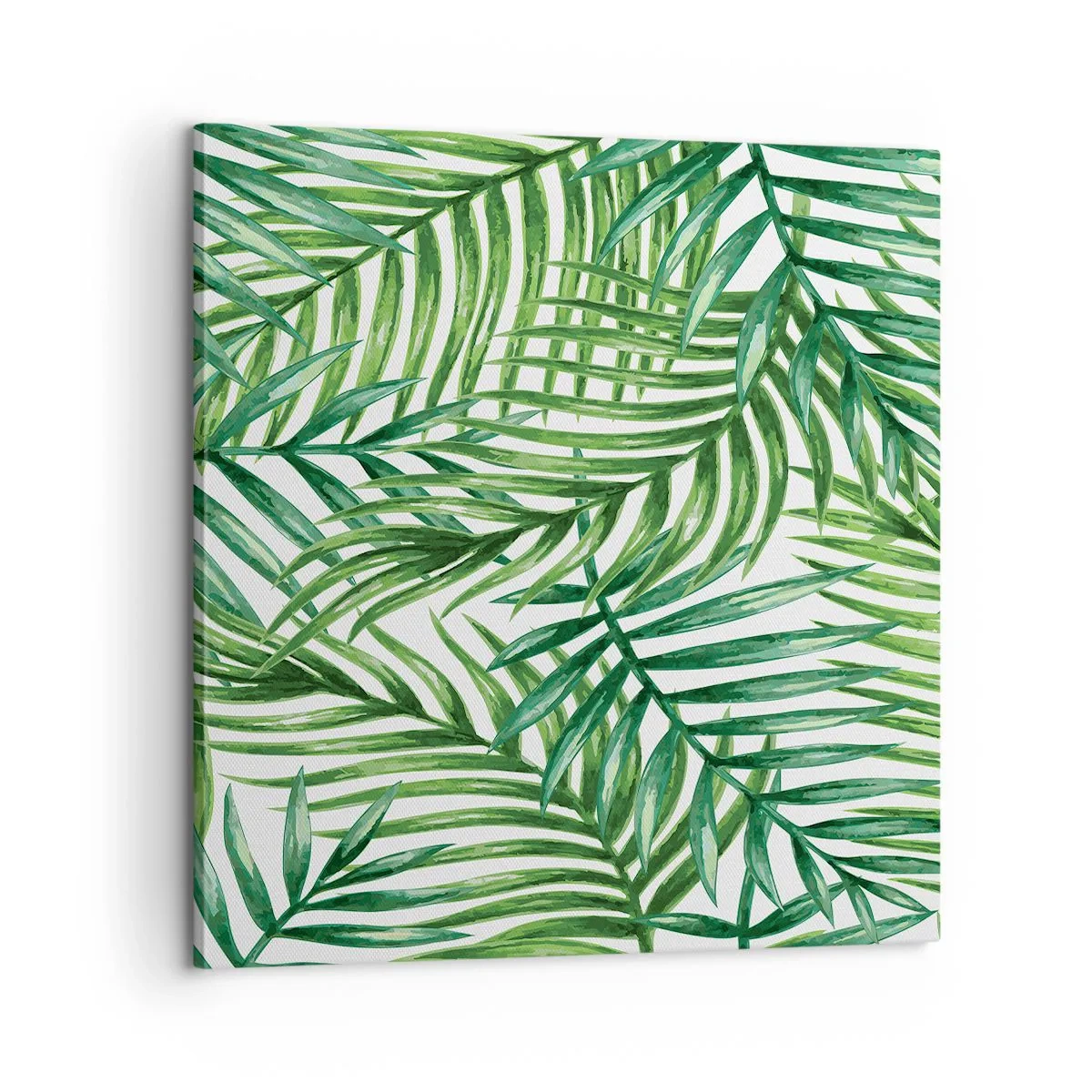 Vászonkép - A zöld lombkorona alatt - 60x60 cm