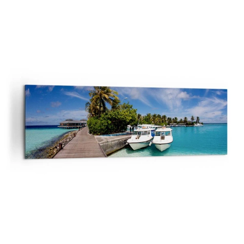 Vászonkép - A paradicsom mégis létezik - 160x50 cm