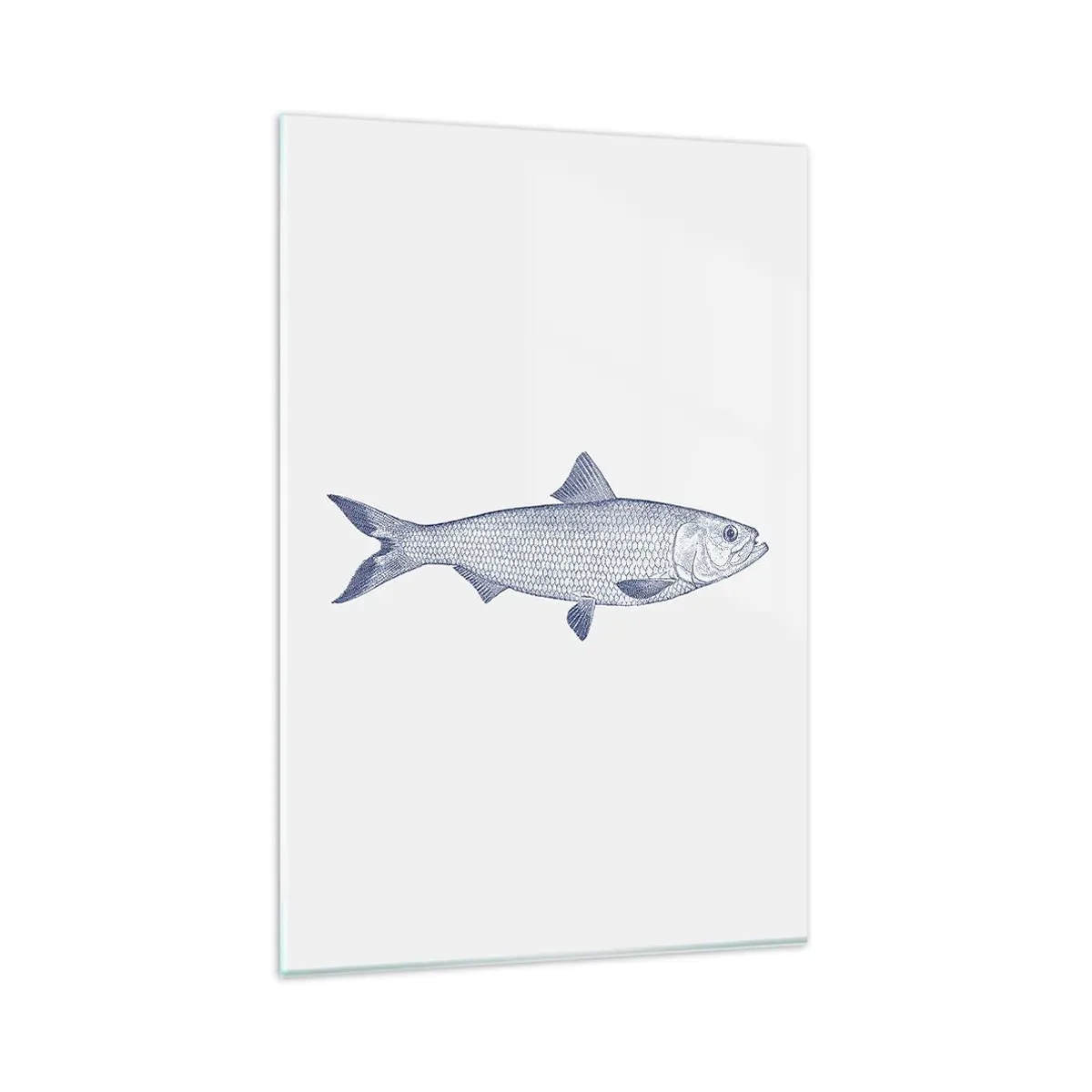 Üveg kép - Üdvözlet az északi tengerektől - 80x120 cm