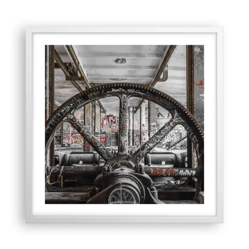 Poszter fekete keretben - A gyár titkos élete - 50x50 cm