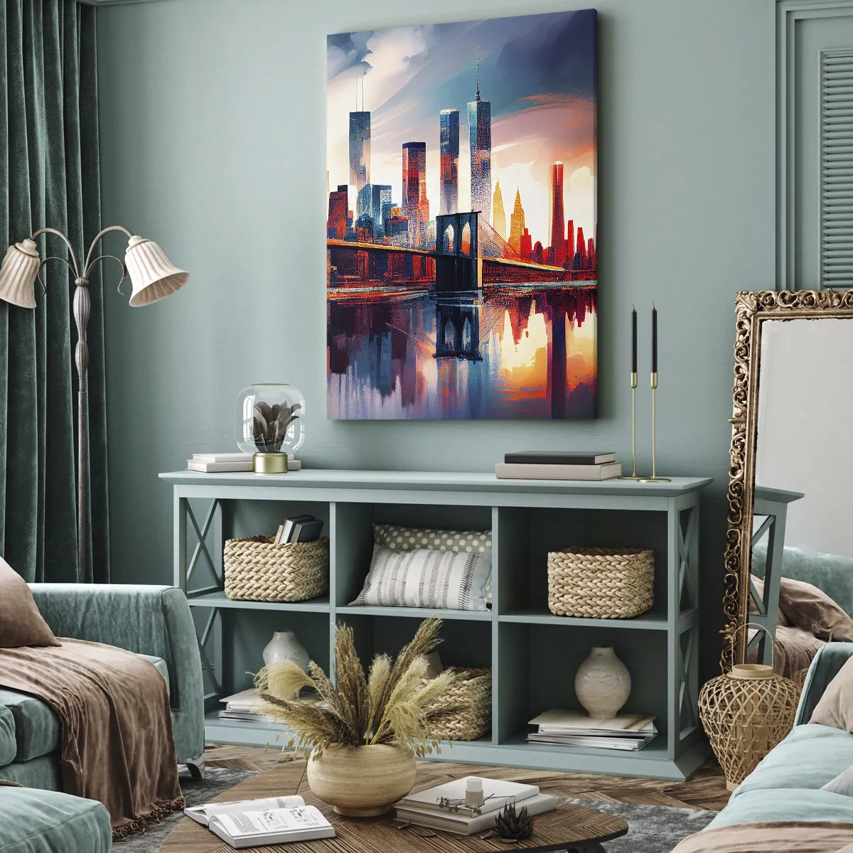 Vászonkép - Fenomenális New York - 55x100 cm