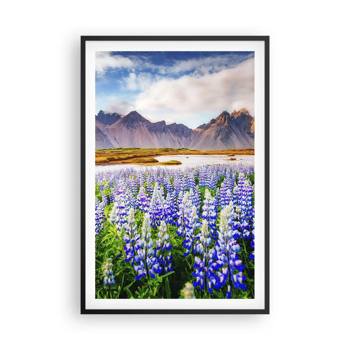 Poszter fehér keretben - Erő és szigorúság a szelídség mellett - 61x91 cm