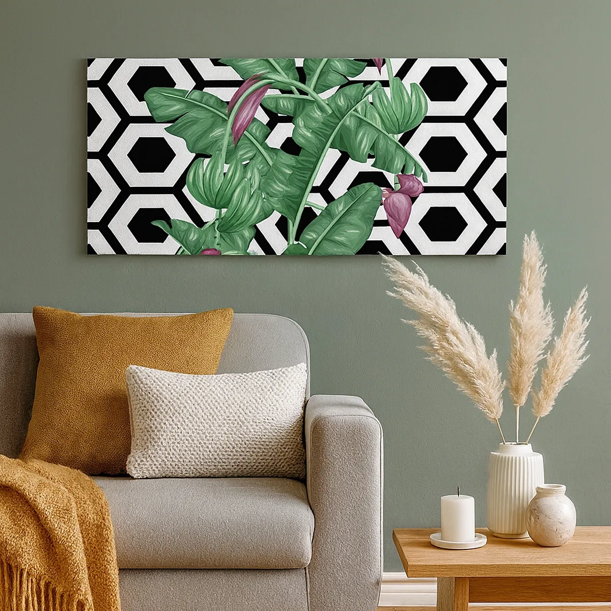 Vászonkép - Természeténél fogva szimmetrikus kompozíció - 30x30 cm