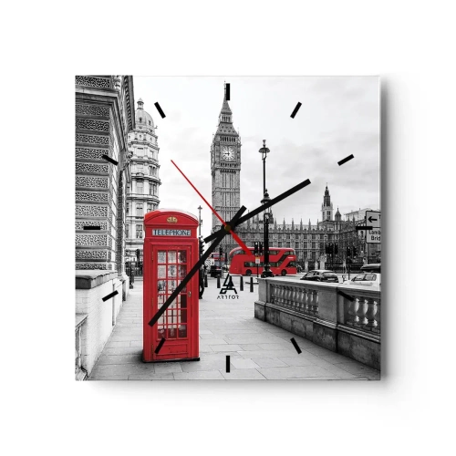 Falióra, Óra - London, kétségtelenül - 30x30 cm