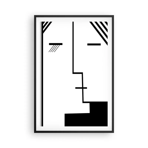 Poszter fehér keretben - Egyszerűen egy csók - 61x91 cm