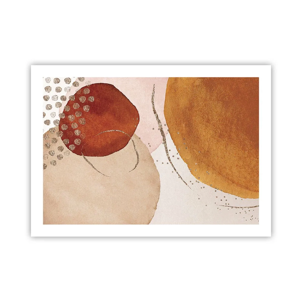 Poszter - Gömbölyűség és mozgás - 70x50 cm