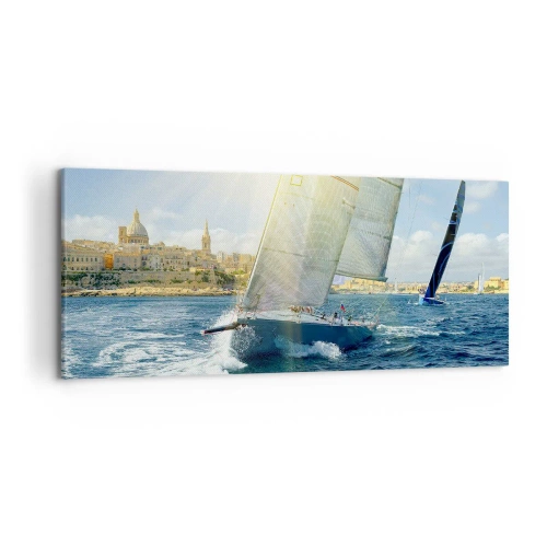 Vászonkép - Ideje elhagyni a várost - 120x50 cm