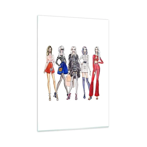 Üveg kép - Every week Fashion Week - 80x120 cm