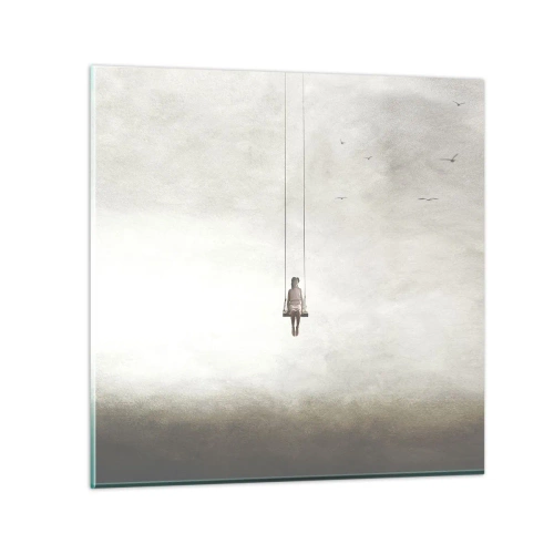 Üveg kép - A bennünk lévő gyerek - 30x30 cm