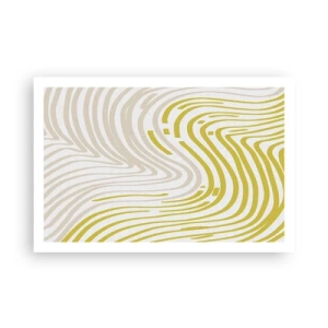 Poszter - Kompozíció szelíd kanyarral - 91x61 cm