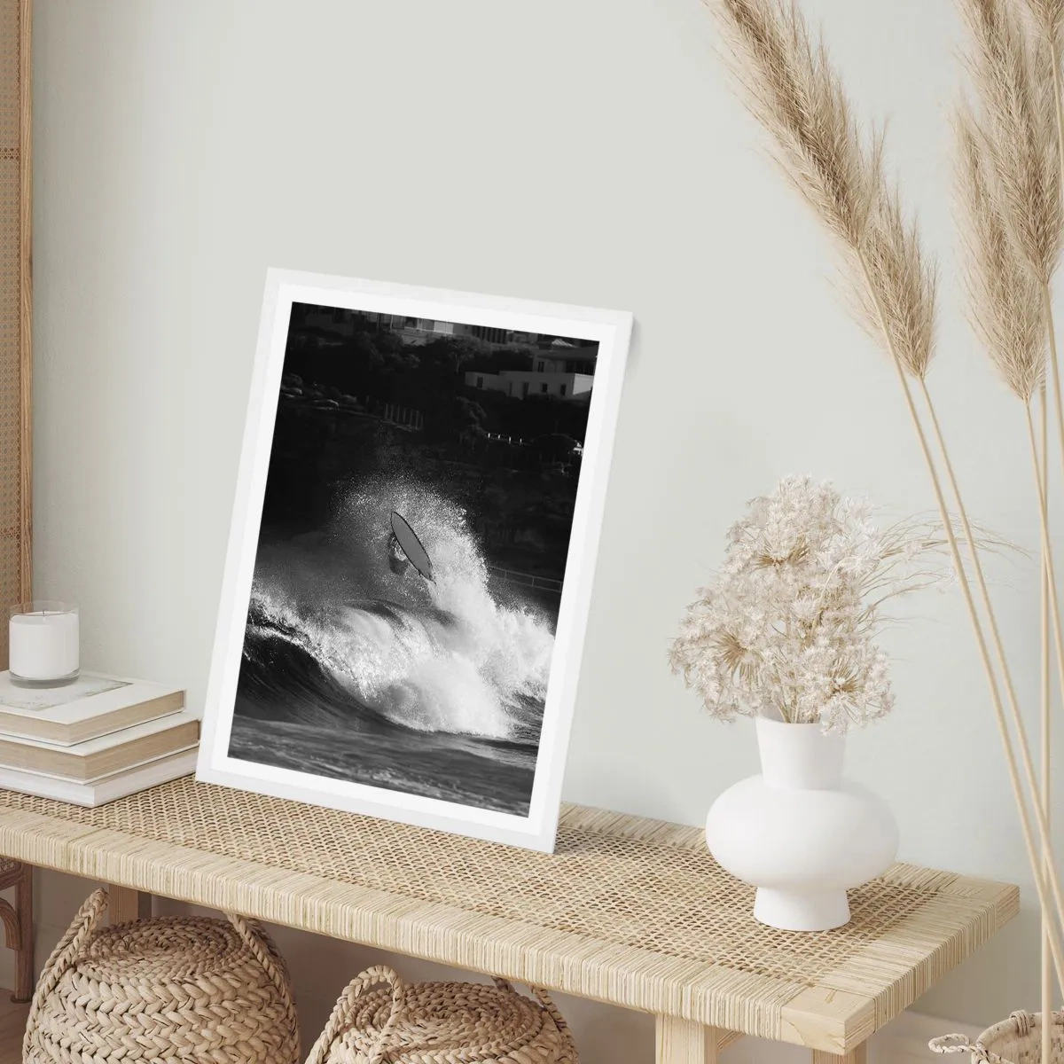 Poszter fekete keretben - Kihívás elfogadva! - 30x40 cm