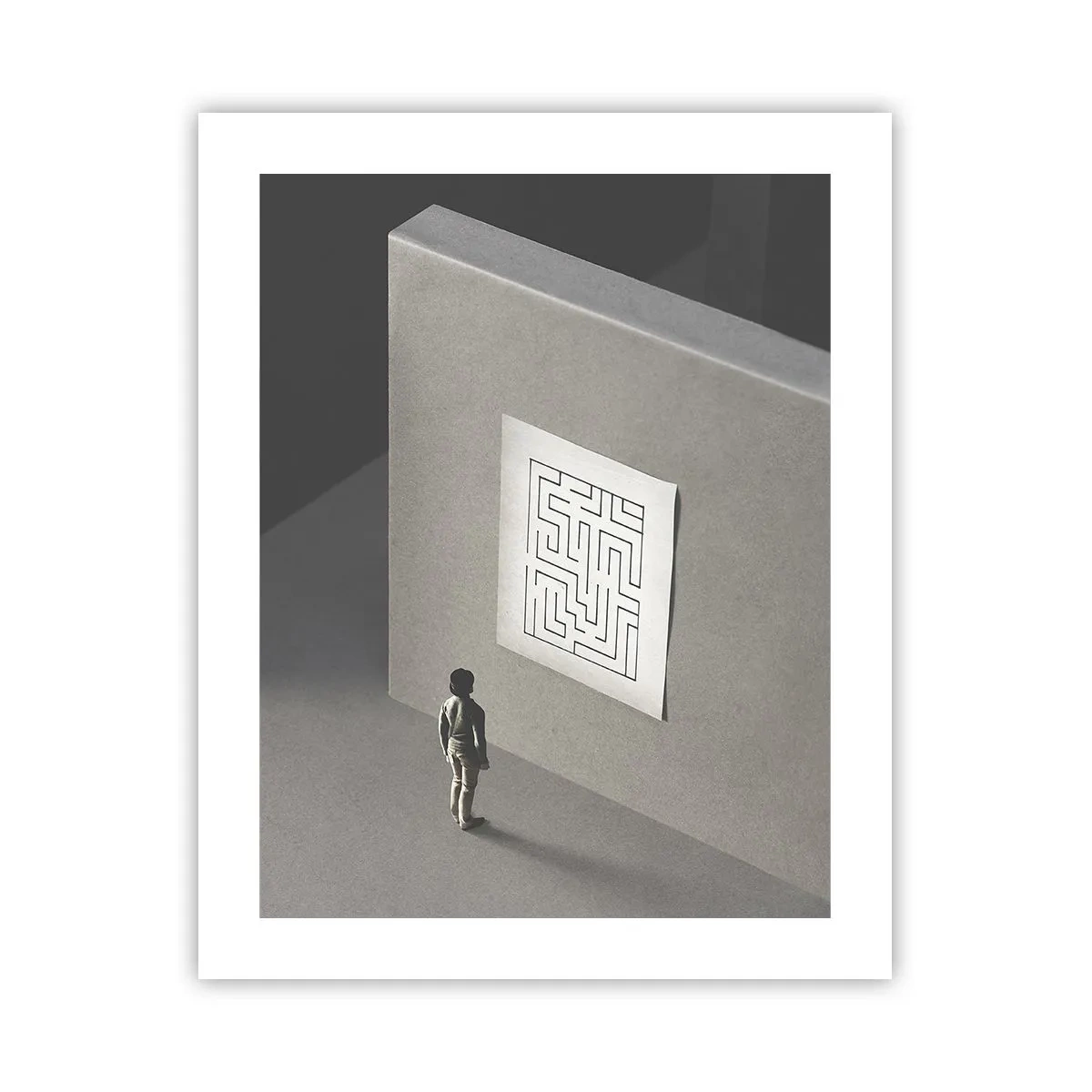Poszter - De én hol vagyok? - 40x50 cm