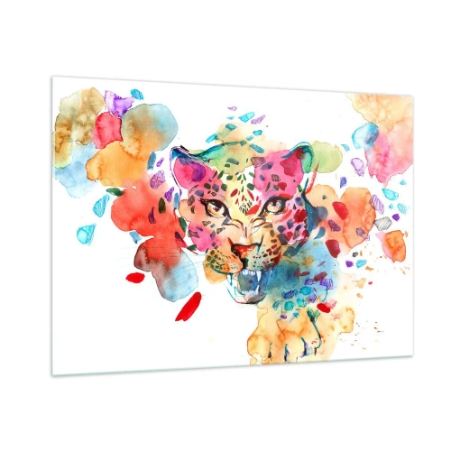 Üveg kép - Szépség és a szörny - 100x70 cm