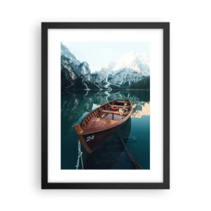 Poszter fehér keretben - Üvegre festve - 30x40 cm