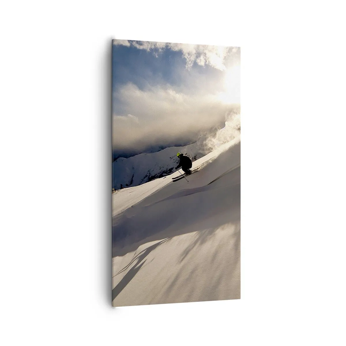 Vászonkép - Hegyi kihívás teljesítve - 65x120 cm