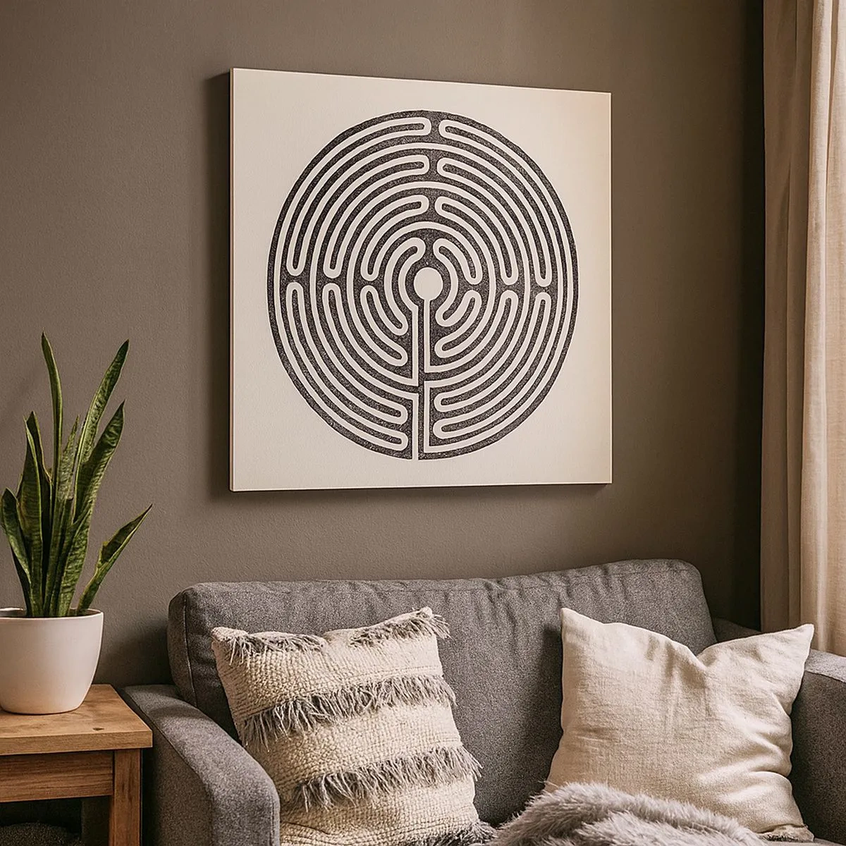 Vászonkép - Titokzatos rend - 30x30 cm