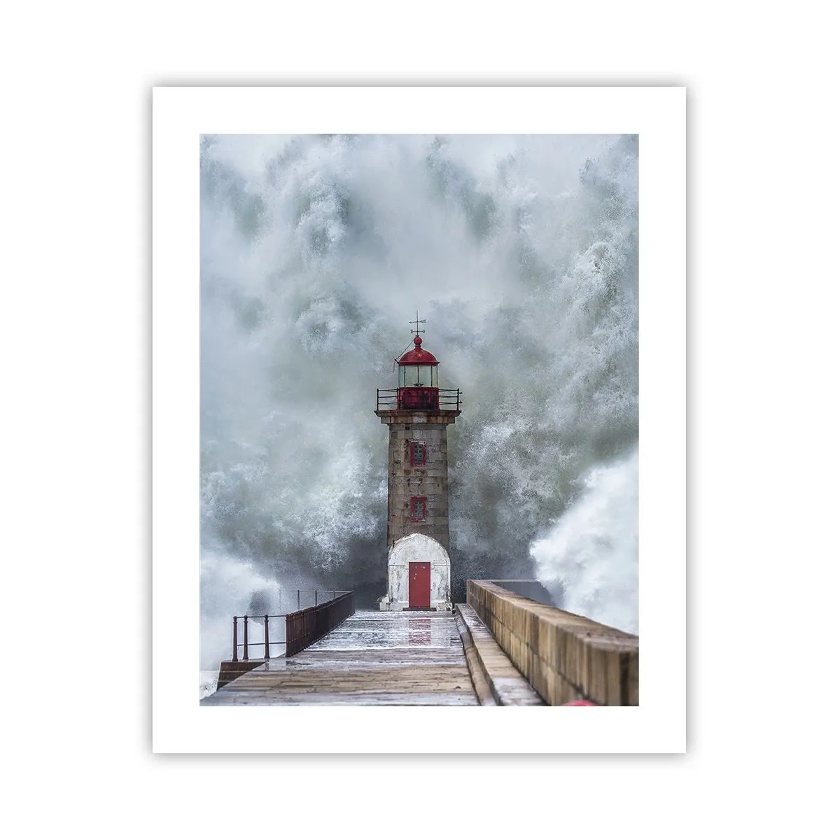 Poszter - A vizek ordítása, a vihar zaja - 40x50 cm