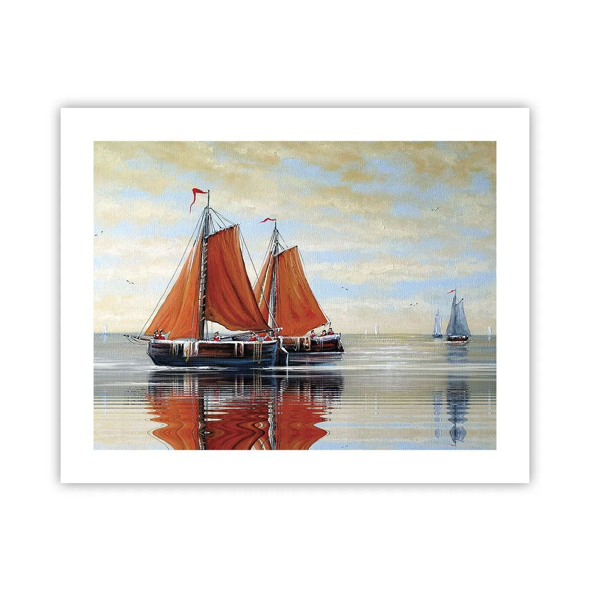 Poszter - Hé, vitorla, tengerész… - 50x40 cm