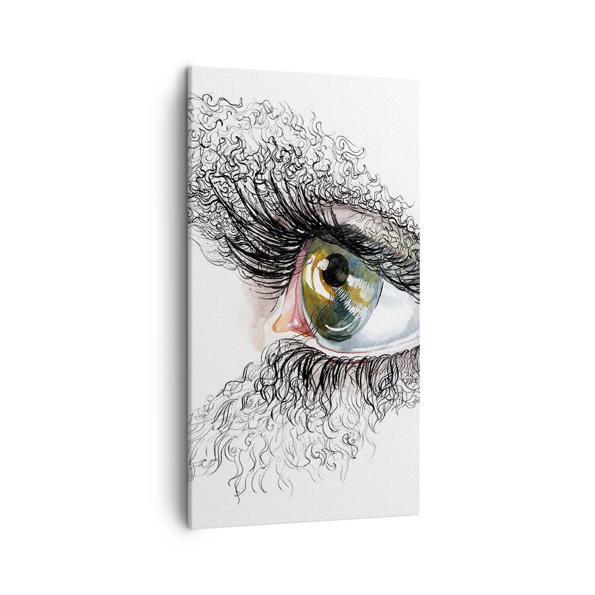 Vászonkép - Nézz egyenesen a lélekbe - 45x80 cm