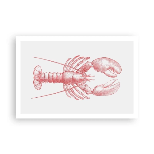 Poszter - Homéroszhoz méltó homár - 91x61 cm