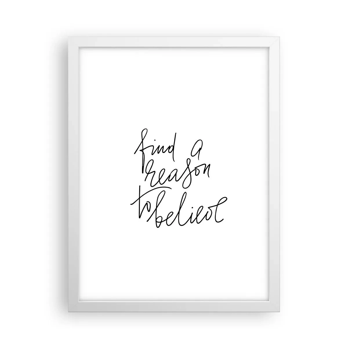 Poszter fekete keretben - Ez lehetséges - 30x40 cm