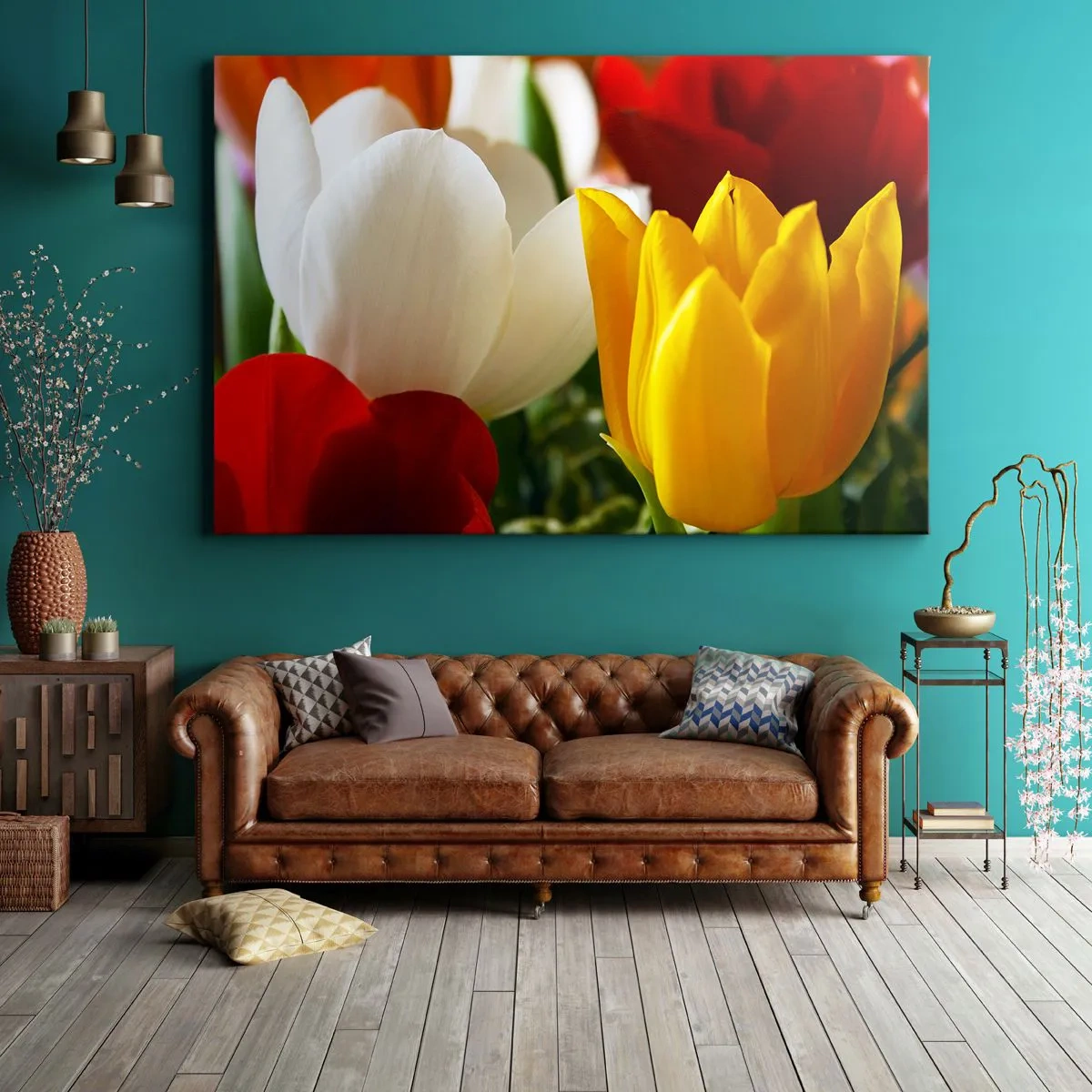 Vászonkép - Tulipán láz - 70x50 cm