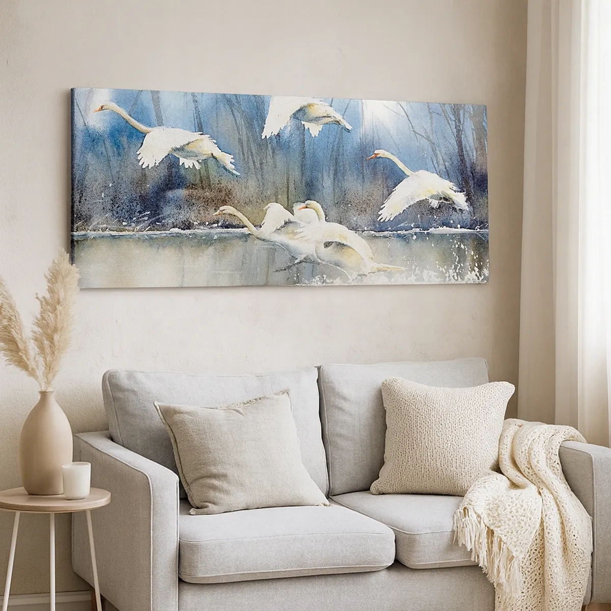 Vászonkép - Mint a vadhattyúkról szóló mesében - 30x30 cm