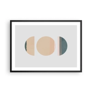 Poszter fehér keretben - Kerékről kerékre - 70x50 cm