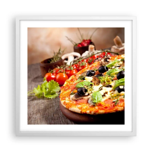 Poszter fekete keretben - A tellúros összetevőkből - 50x50 cm