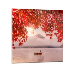 Üveg kép - Japán hangulatban - 50x50 cm