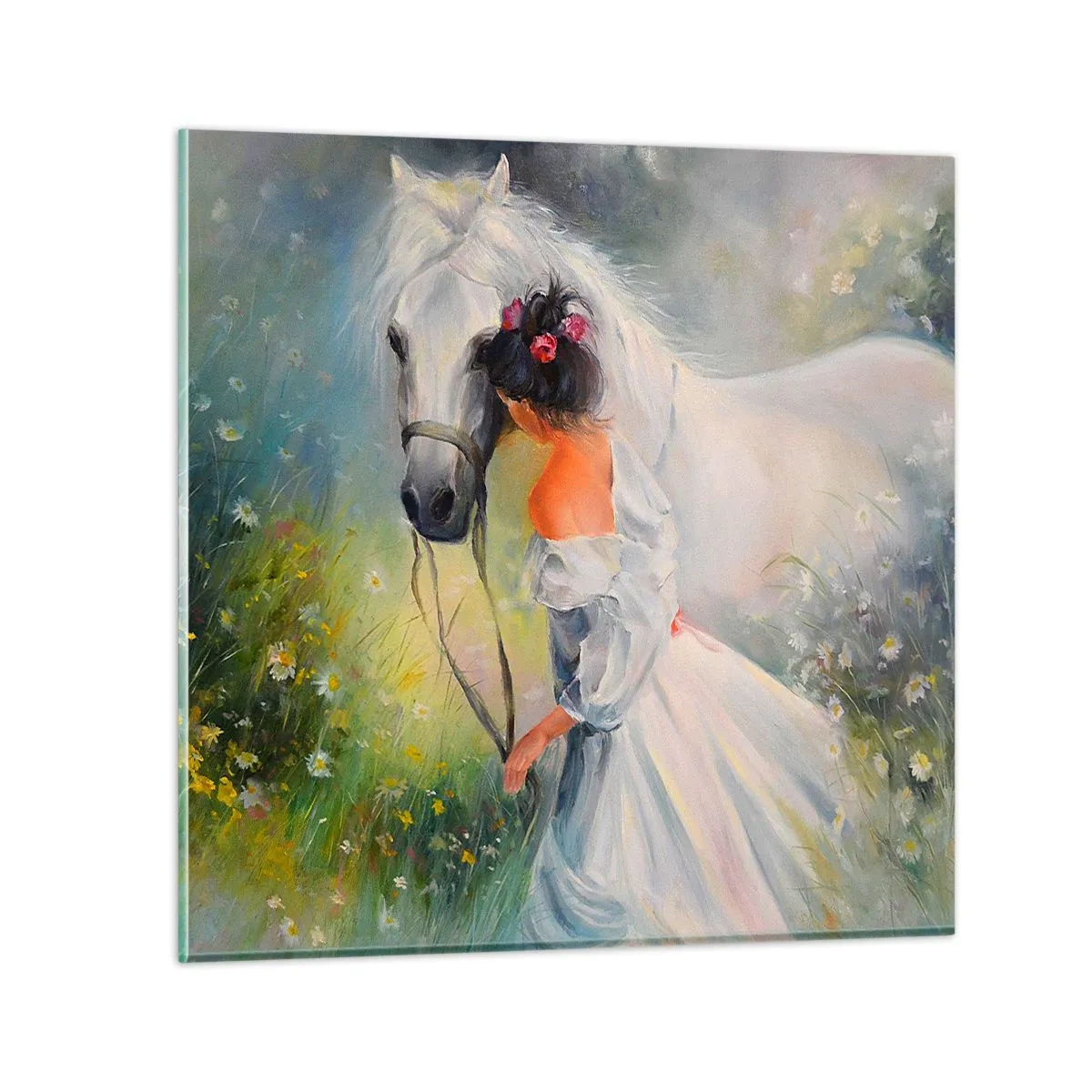 Üveg kép - Mint egy szép álomból - 50x50 cm