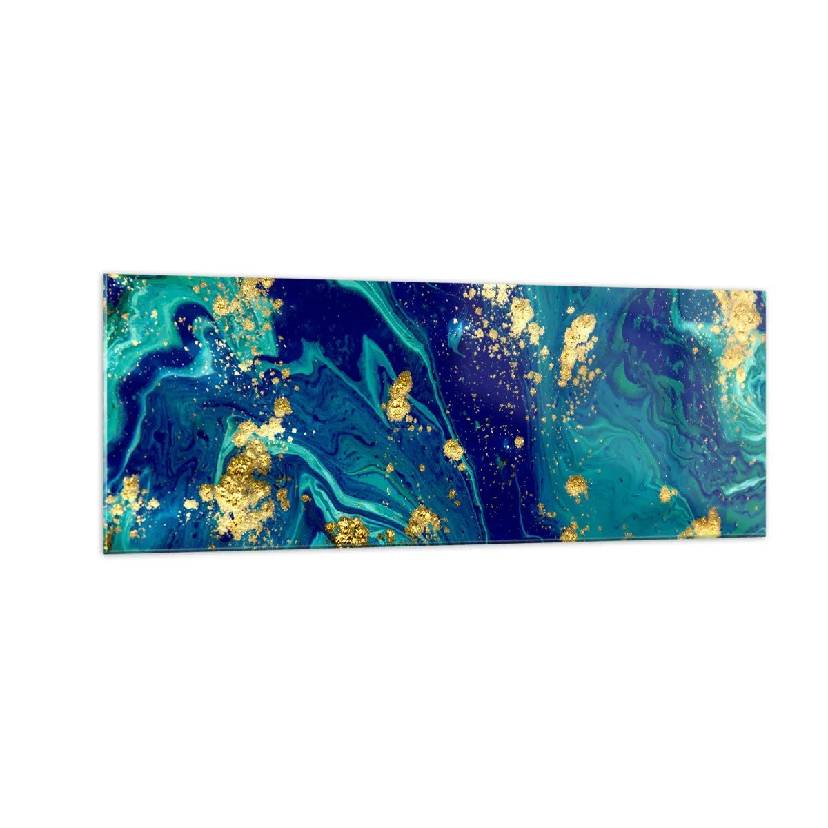 Üveg kép - Nap pelyhek  - 140x50 cm