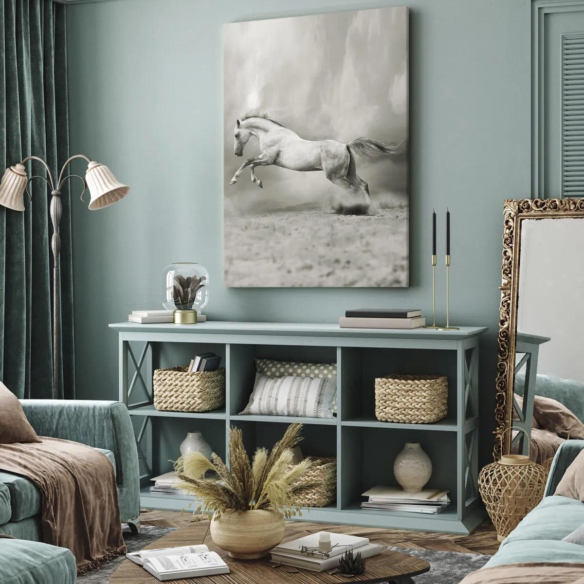 Vászonkép - Ébredés és alvás között - 45x80 cm