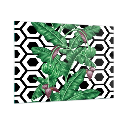 Üveg kép - Természeténél fogva szimmetrikus kompozíció - 100x70 cm