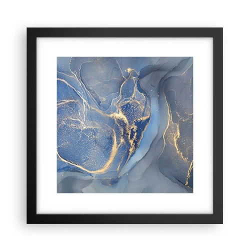 Poszter fehér keretben - Arany por - 30x30 cm