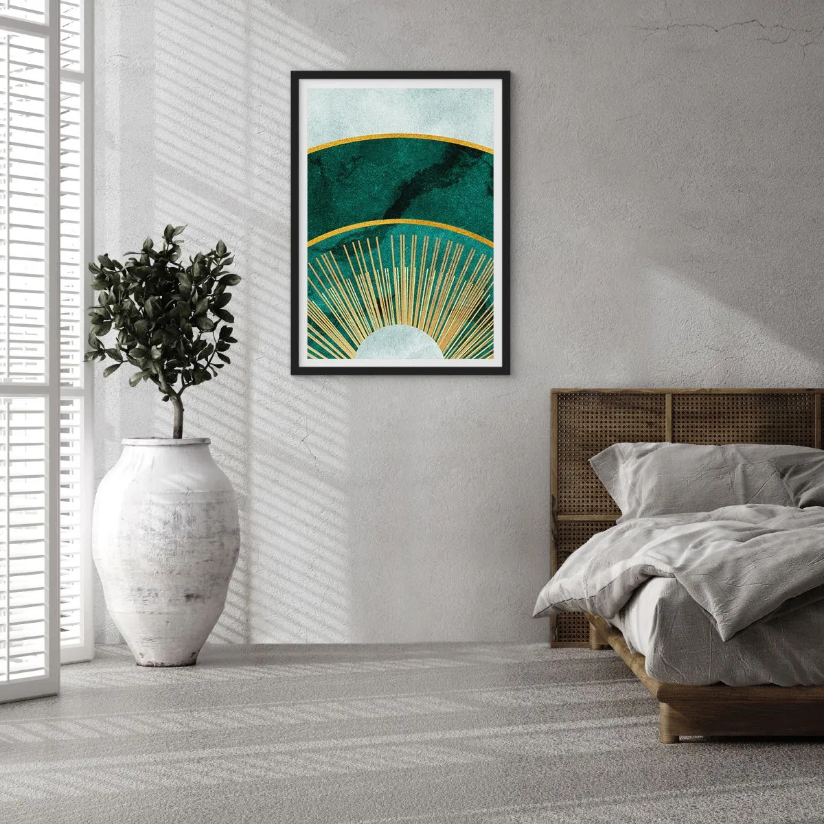 Poszter fehér keretben - Egy másik naprendszer - 30x40 cm