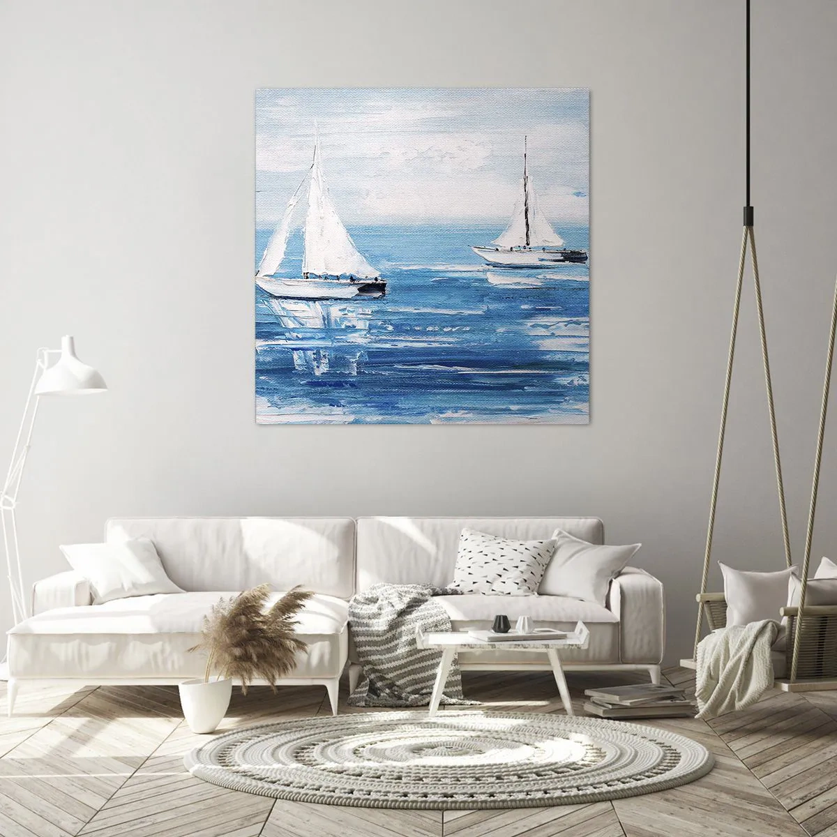 Vászonkép - Egy barátoddal az oldaladon - 60x60 cm