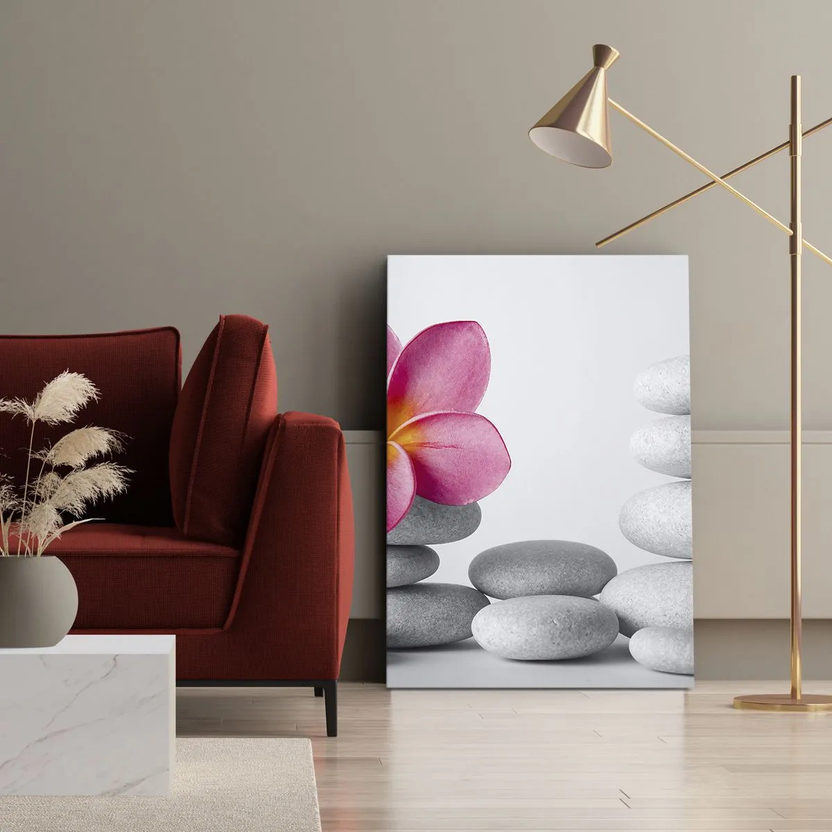 Vászonkép - Kő a kövön, és ezen a kövön... - 70x100 cm