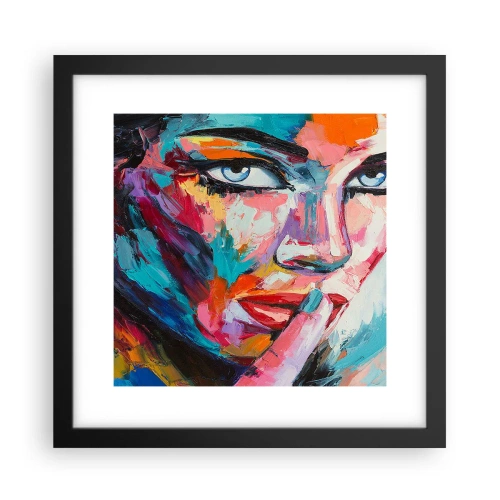 Poszter fehér keretben - Az első titkunk - 30x30 cm