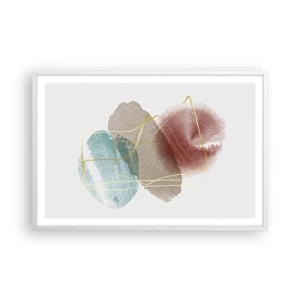 Poszter fekete keretben - Az űr koralljai - 91x61 cm