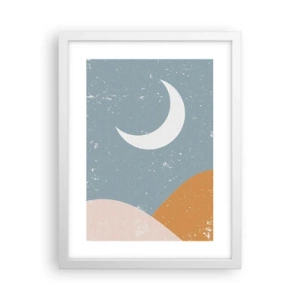 Poszter fekete keretben - A sok éjszaka csodája - 30x40 cm