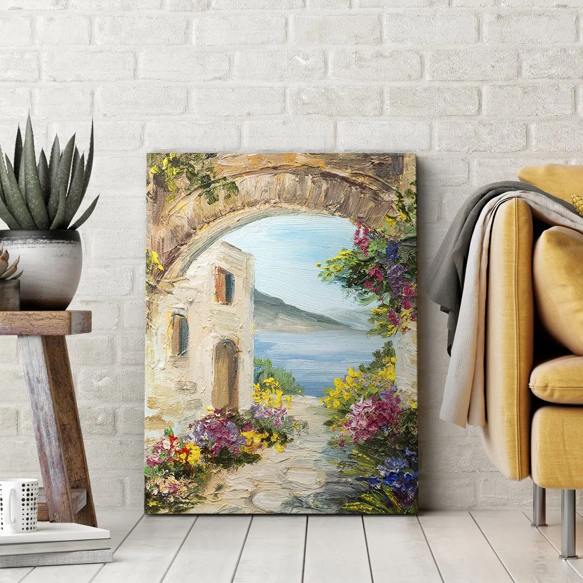 Vászonkép - Egy tengerparti vidék varázsa - 50x70 cm